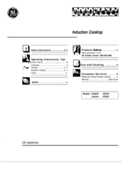 GE JP693R Use And Care Manual