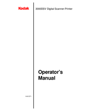Kodak 3000DSV Operator's Manual