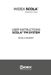 Widex SCOLA Buddy User Instructions