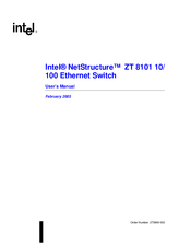 Intel ZT 8101 10/100 User Manual