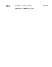 IBM 3130 Planning Manual