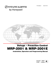 Fire-Lite Alarms MRP-2001 Installation, Operation, And Programming Manual