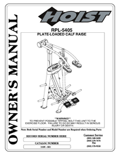 Hoist Fitness RPL-5405 Owner's Manual