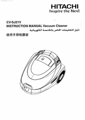 Hitachi CV-SJ21V Instruction Manual