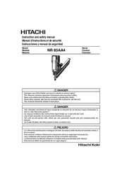Hitachi NR 83AA4 Instruction And Safety Manual