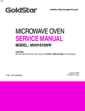 Goldstar MVH1615WW Service Manual