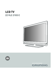 Grundig 22 VLC 2103 C Manual
