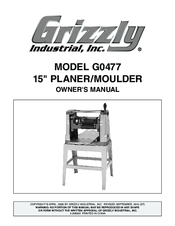 Grizzly G0477 Owner's Manual