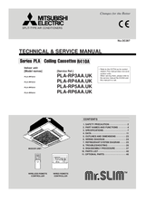 Mitsubishi Electric Mr.Slim PLA-RP3AA Service Manual