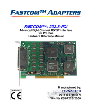 FASTCOM 232/8-PCI Hardware Reference Manual