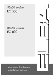 Elba EC 530 Instruction For The Use - Installation Advice