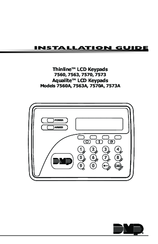 DMP Electronics Thinline 7560, Thinline 7563, Thinline 7570, Thinline 7573 Installation Manual