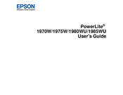 Epson PowerLite 1980MWU User Manual