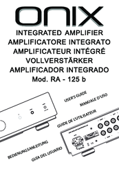 Onix RA-125b User Manual