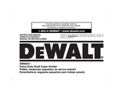 Dewalt DWE4011 Instruction Manual