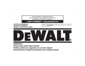 DeWalt DWE46102 Instruction Manual