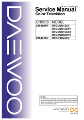 Daewoo DTQ-29U1SCSV Service Manual