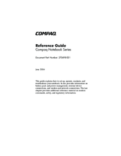 HP Compaq Compaq 370698-001 Reference Manual