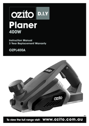 Ozito OZPL400A Instruction Manual