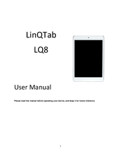 LinQTab LQ8 User Manual
