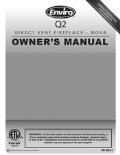 Enviro Nova Q2 Owner's Manual