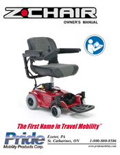 Pride Z-Chair Owner's Manual