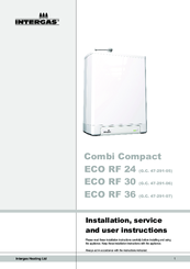Intergas Eco Rf 30 Manuals Manualslib