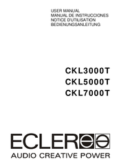 ECLER CKL5000T User Manual