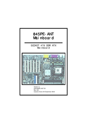 XFX 845PE-ANT User Manual