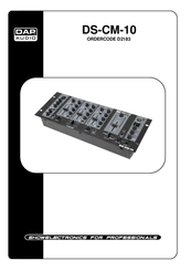 DAPAudio DS-CM-10 Product Manual