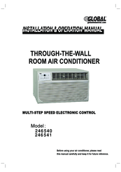 Global 246540 Installation And Operation Manual