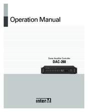 Inter-m Dante DAC-288 Operation Manual