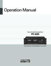 Inter-m PC-6335 Operation Manual
