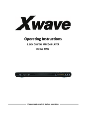Xwave 5000 Operating Instructions Manual