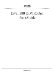 Eicon Networks Diva 1830 User Manual
