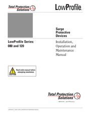 Total Protection Solutions 120 Operation Manual