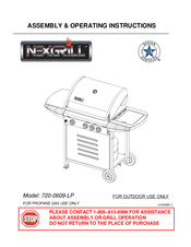 Nexgrill 720-0609-LP Assembly & Operating Instructions