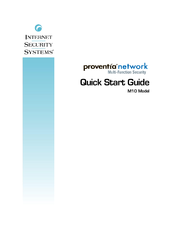 Internet Security Systems M10 Quick Start Manual