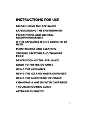 Whirlpool Refrigerator Instructions For Use Manual