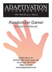 Adaptivation Randomizer Gamer Instruction Manual