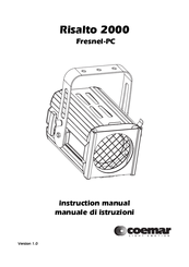 Coemar Risalto 2000 Fresnel-PC Instruction Manual