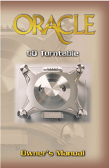 Oracle Audio CD turntable Owner's Manual