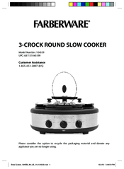 Farberware 104559 User Manual