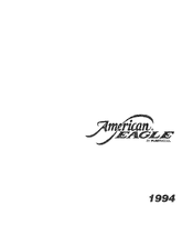 Fleetwood American Eagle 1994 Owner's Handbook Manual