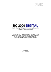 AEQ BC 2000 User Manual