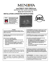 Mendota DXV-45 DT4 - LX Operating Instructions Manual