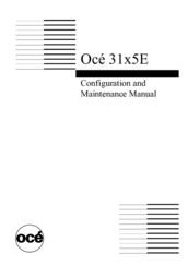 oce 31x5E Maintenance Manual