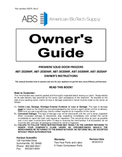 ABS ABT-2020MP Owner's Manual