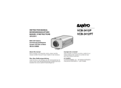 Sanyo VCB-3412P Instruction Manual
