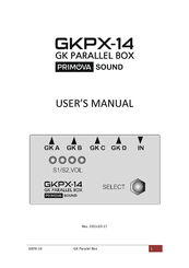 Primova GKPX-14 User Manual